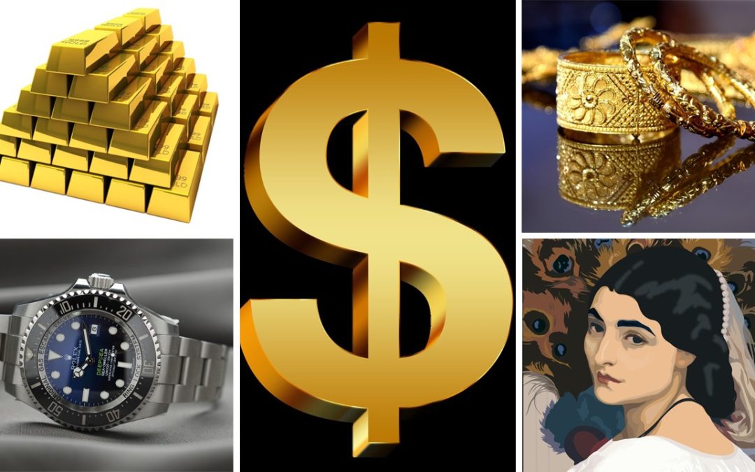 Befektetések: deviza, arany és műtárgyak